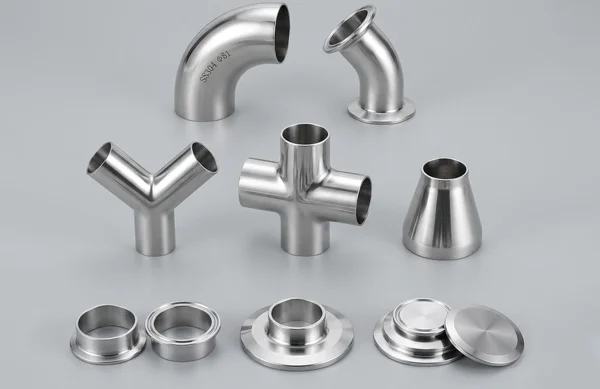 Los accesorios para tuberías de acero inoxidable de grado higiénico forman la estructura confiable para sistemas de fluidos de alta pureza