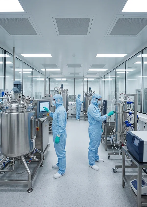 Biofarmacéutica y bioprocesamiento