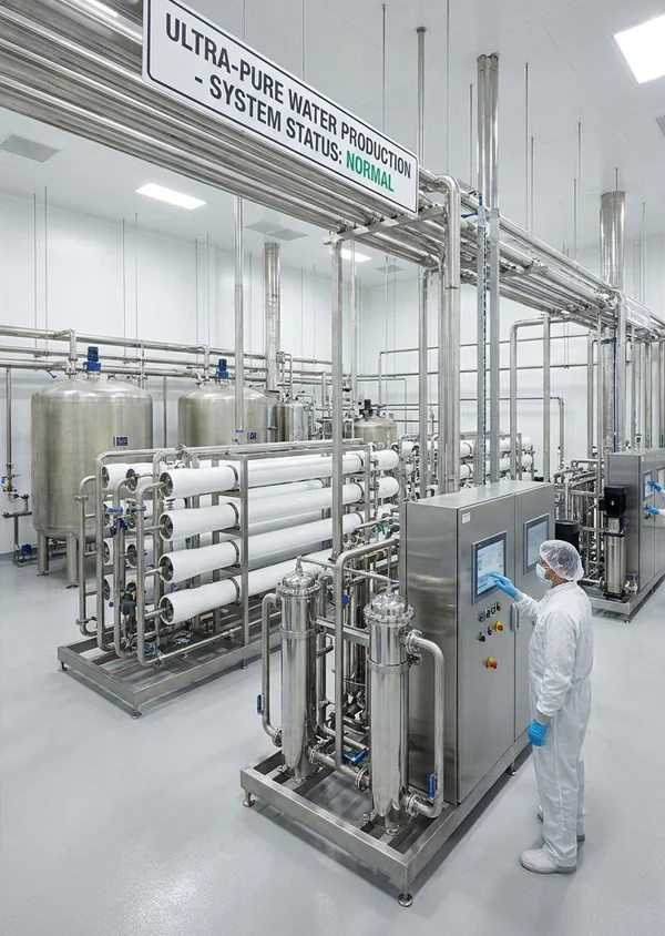 Fabricación de semiconductores y productos químicos de alta pureza